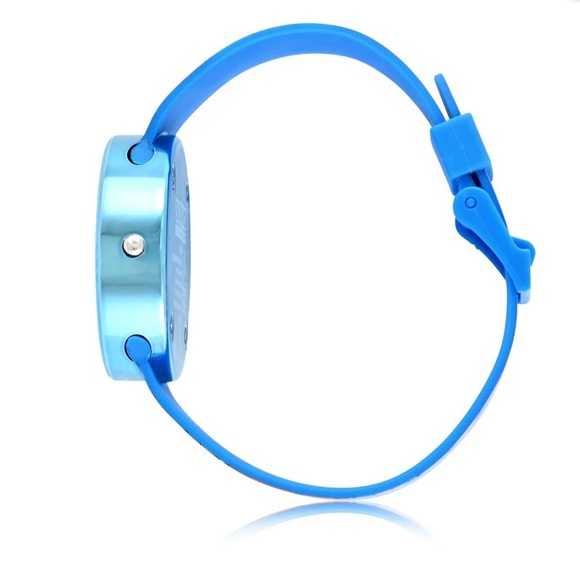 SonicUnisex Children's LED Watch with Round Case and Printed Silicone Strap - Picture 2 of 5